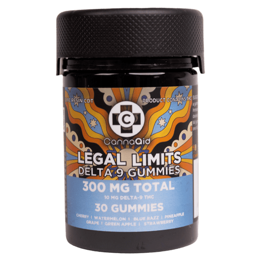 CannaAid Delta 9 THC Gummies 100MG  – Tropical Mix