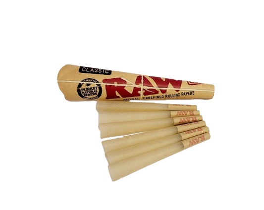RAW Classic Unrefined Cone Papers