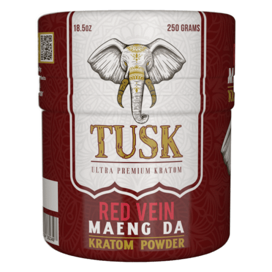 Tusk Ultra Premium Kratom - Red Vein Maeng Da Kratom Powder