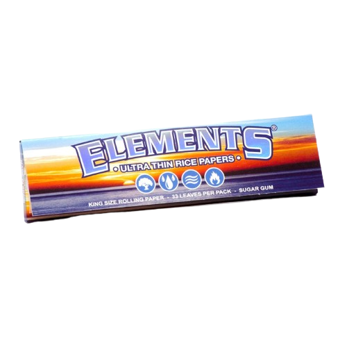 Elements King Size Ultra Thin Rice Papers