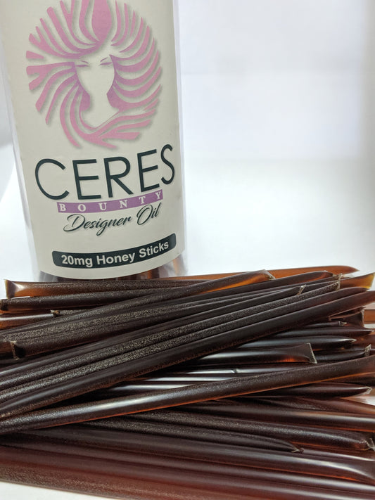 Ceres Bounty Designer Oil - Honey Sticks 20mg Per Stick