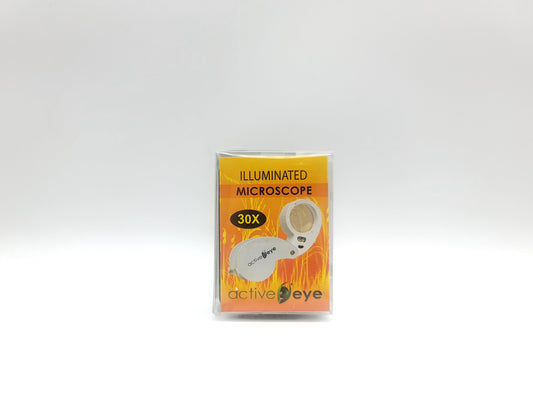 Active Eye Lighted Loupe, 30x