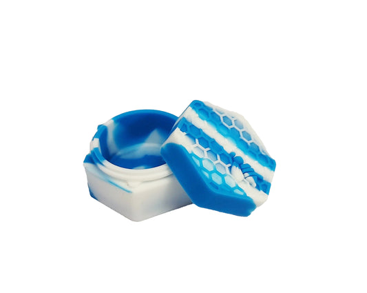 26ml Honeycomb Hexagon Silicone Wax Container
