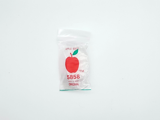 .58" x .58" (5858) Zip Bags