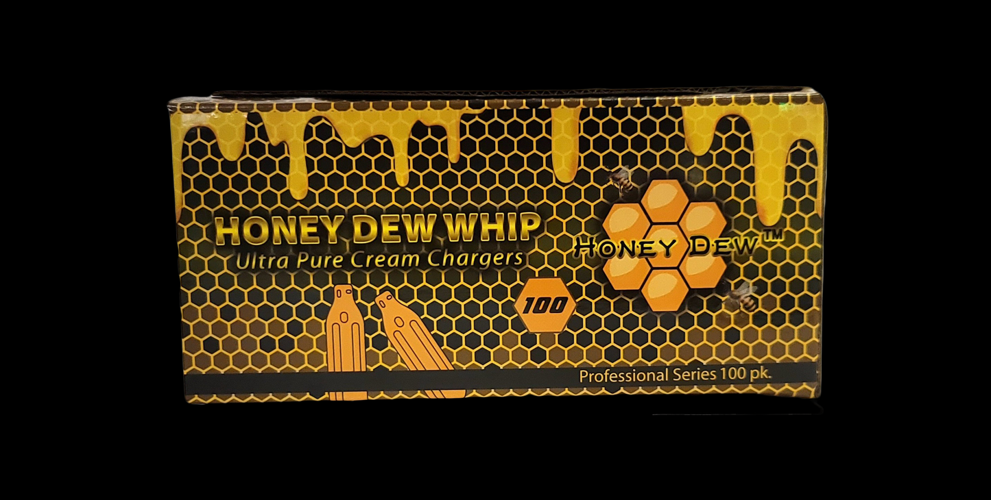 Honey Dew Whip Ultra Pure Cream Chargers