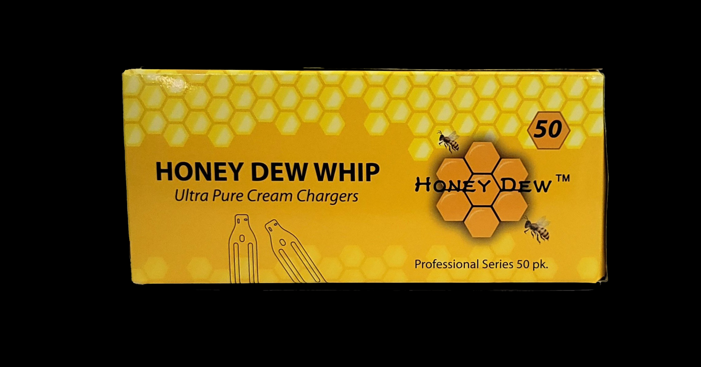Honey Dew Whip Ultra Pure Cream Chargers