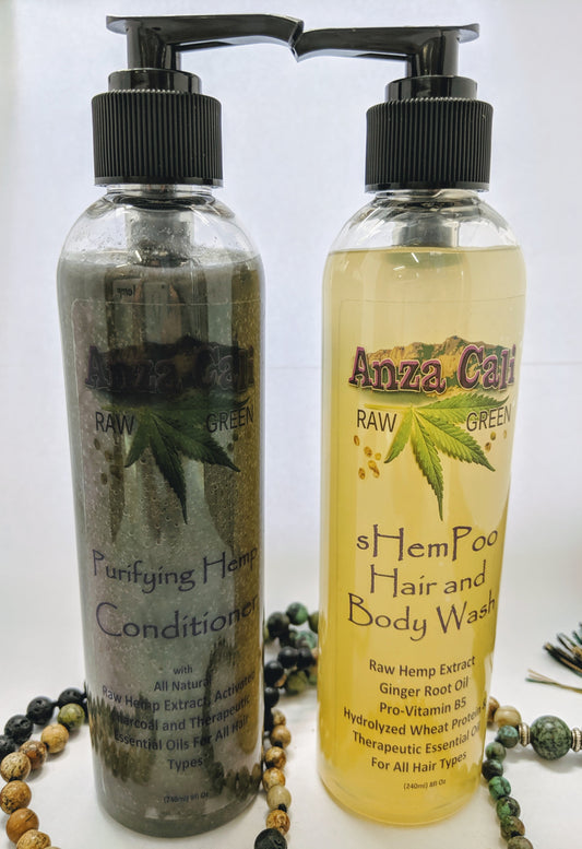 Anza Cali - Hemp Shampoo and Conditioner