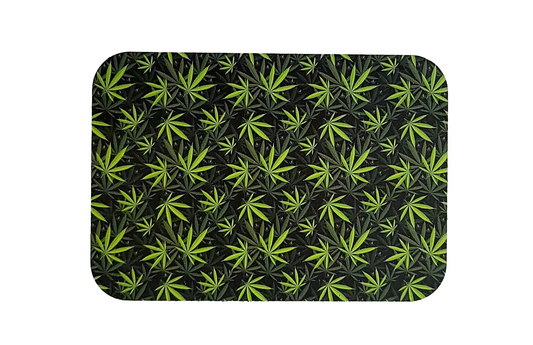 7" x 5" Leaf Rolling Tray with Magnetic Lid