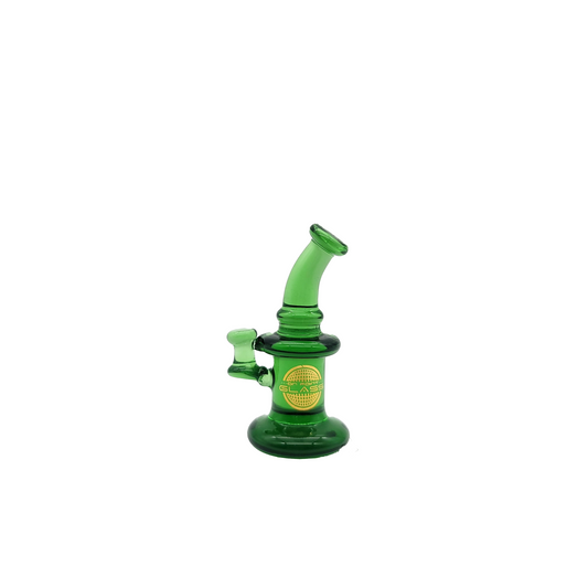 On Point Glass Green Mini Rig Carb Cap