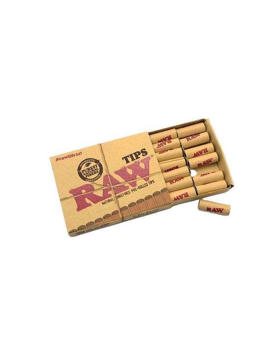 RAW - Pre-Rolled Tips 21 Per Pack
