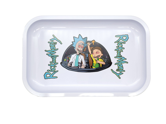 Rick & Morty Rolling Trays 11"x 7"