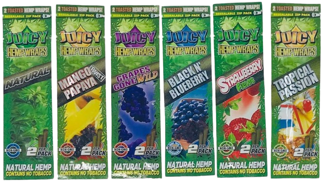 Juicy Hemp Wraps 2 Pack