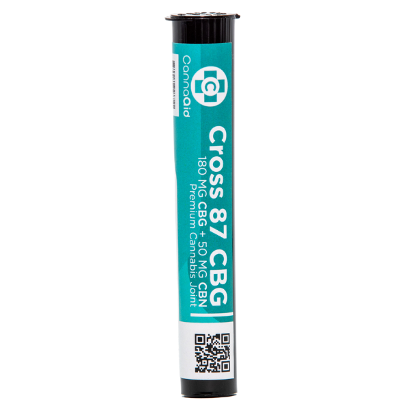 CannaAid Cross 87 CBG Pre Roll with 50 MG CBN