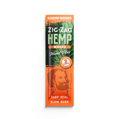 Zig Zag Hemp Wraps - Island Vibes