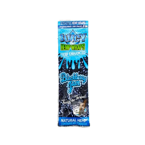 Juicy Terp Enhanced Hemp Wraps - 2pk