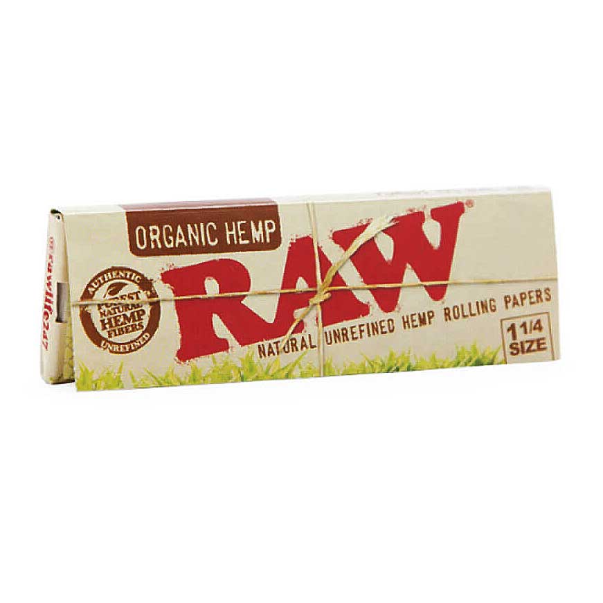 RAW Organic Hemp 1 1/4 Papers