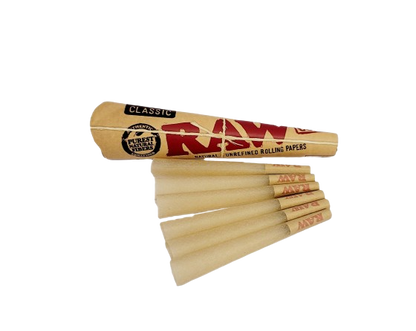 RAW Classic Unrefined Cone Papers