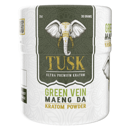 Tusk Ultra Premium Powder - Green Vein Maeng Da Kratom Powder