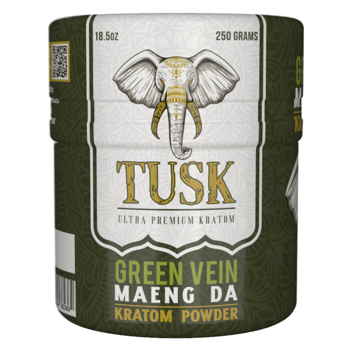 Tusk Ultra Premium Powder - Green Vein Maeng Da Kratom Powder