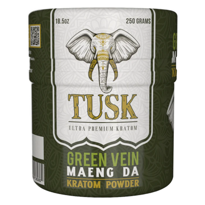 Tusk Ultra Premium Powder - Green Vein Maeng Da Kratom Powder