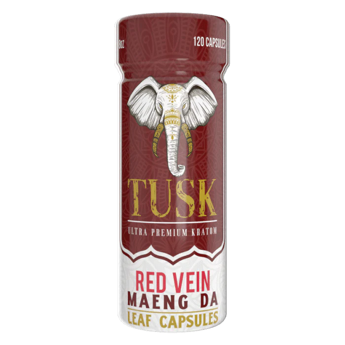 Tusk Red Vein Maeng Da Capsules