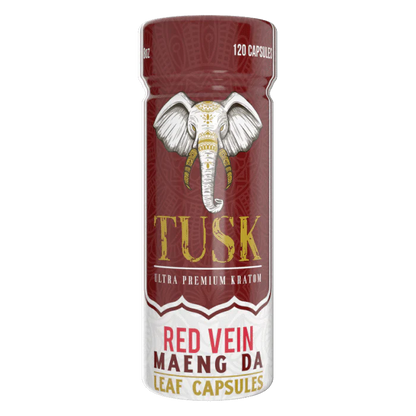 Tusk Red Vein Maeng Da Capsules