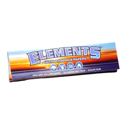 Elements King Size Ultra Thin Rice Papers