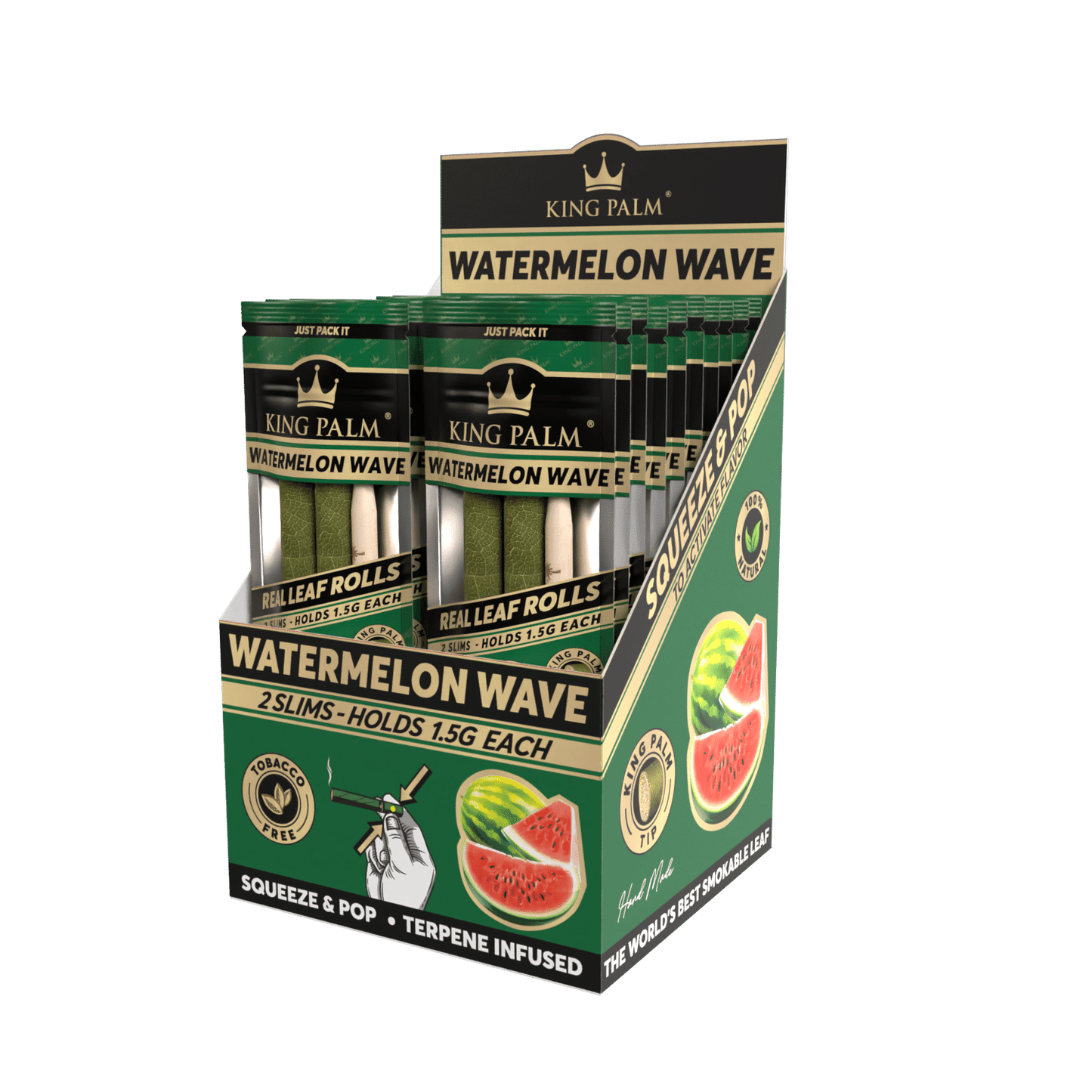 King Palm Watermelon Wave