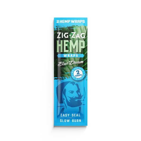 Zig Zag Hemp Wraps - Blue Dream