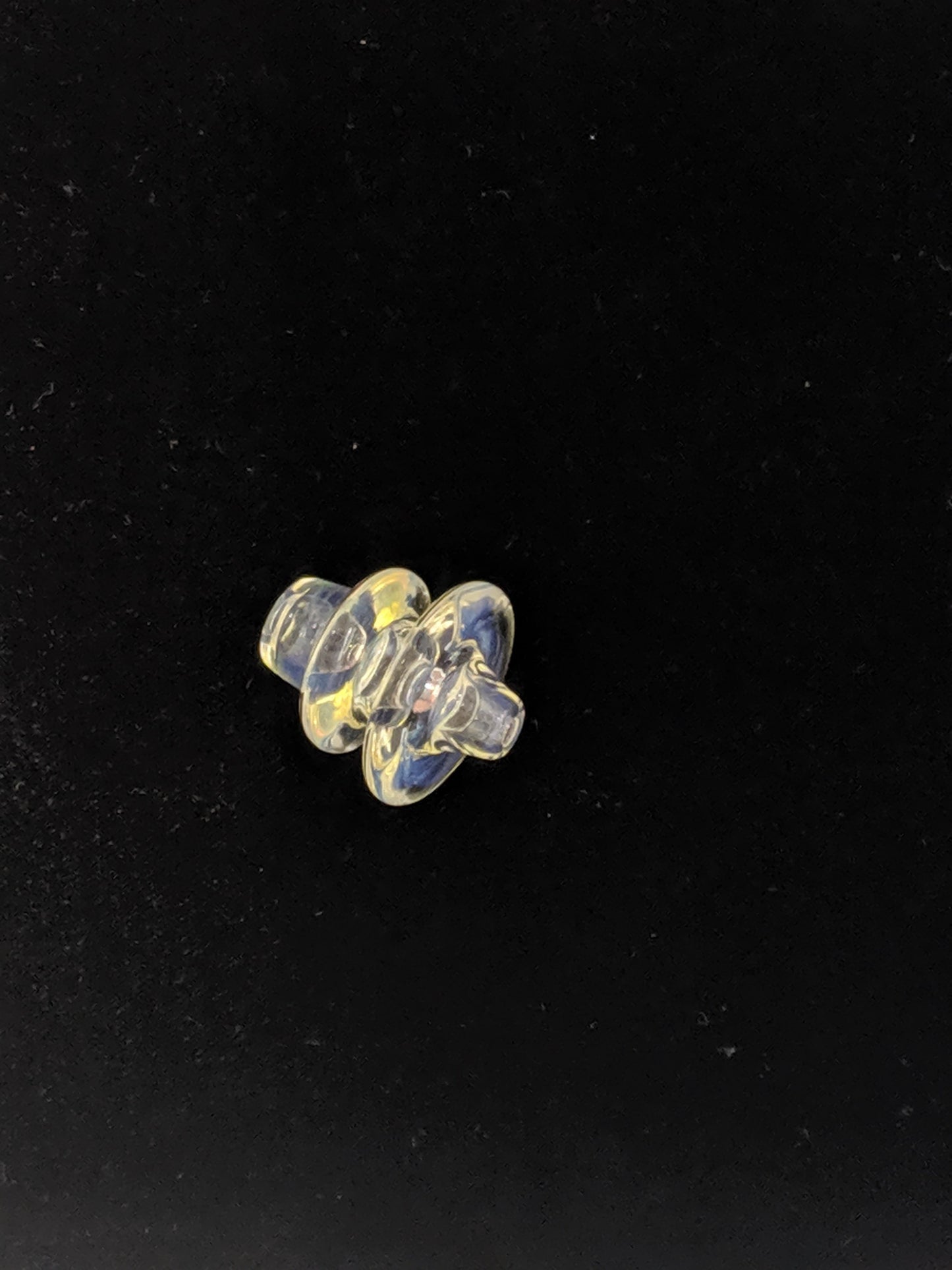 Ringed Fumed Carb Caps