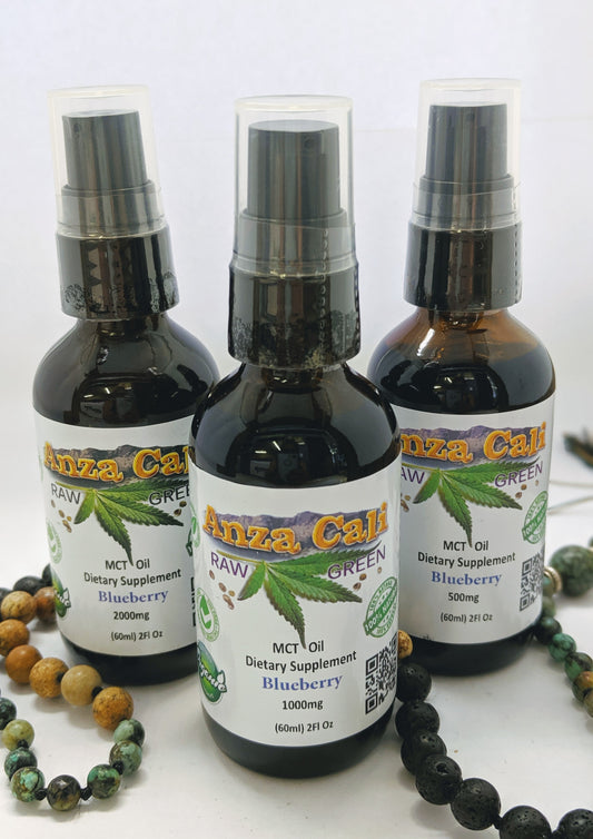 Anza Cali - Blueberry Hemp CBD Tincture