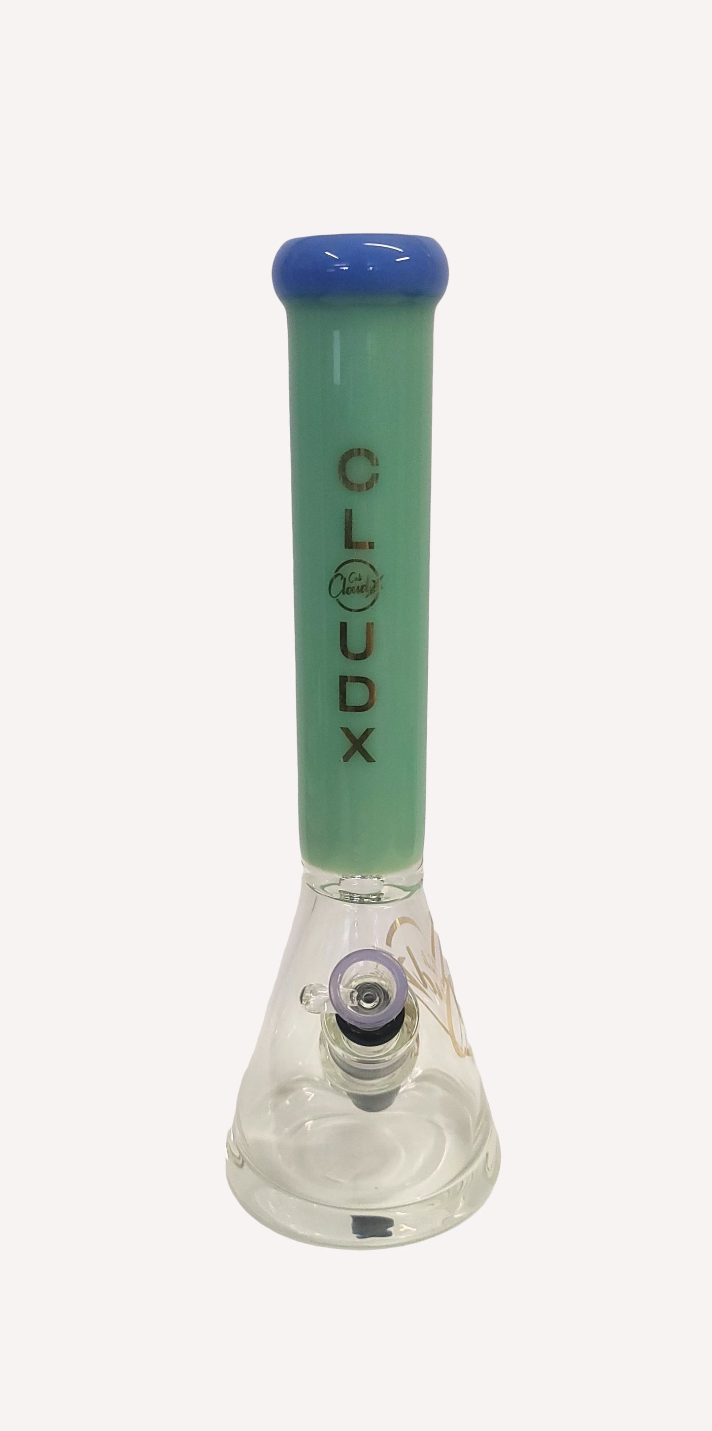 15” Color Tube Beaker with Ice Catcher by Cali CloudX