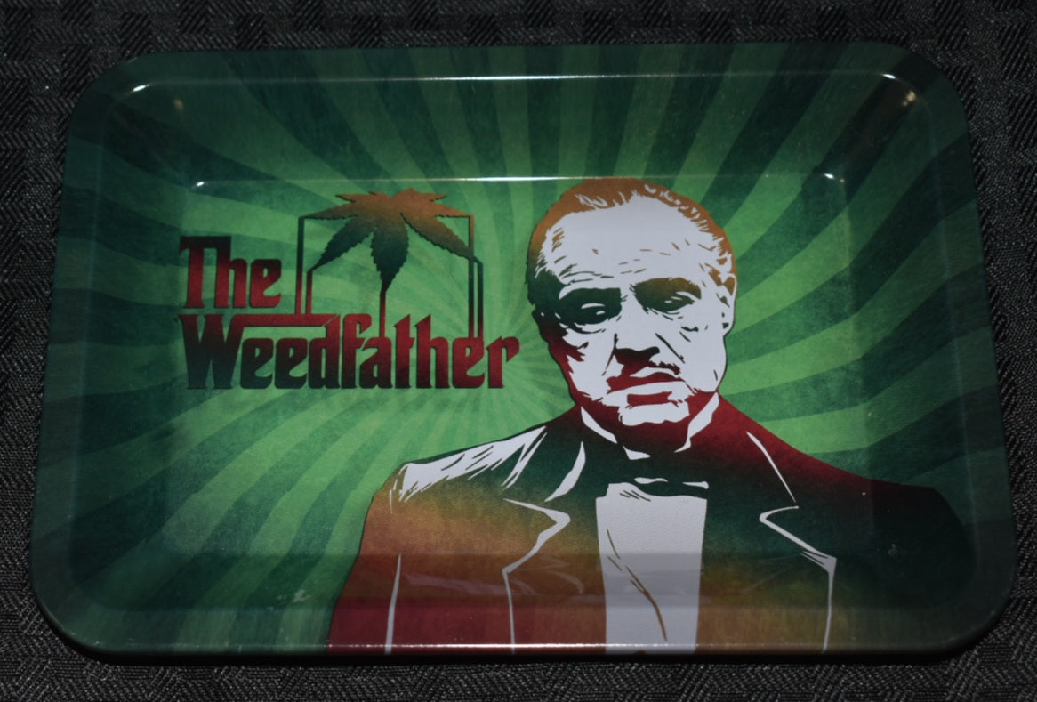 The Weedfather Rolling Tray (7”x5”)