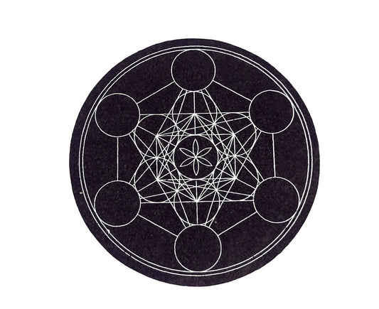 12" Illuminati Metatron Mood Mat