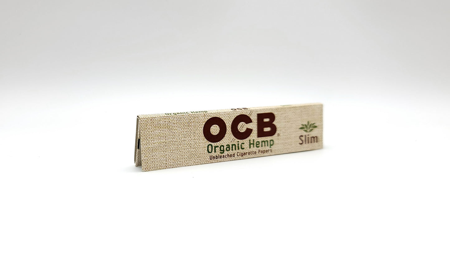 OCB - King Size Slim Organic Hemp Rolling Papers (32 per Pack)