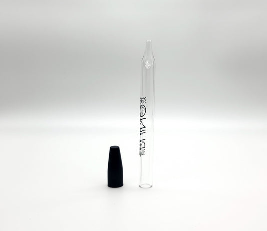 White Rhino - 5" Pyrex Glass Nectar Straw