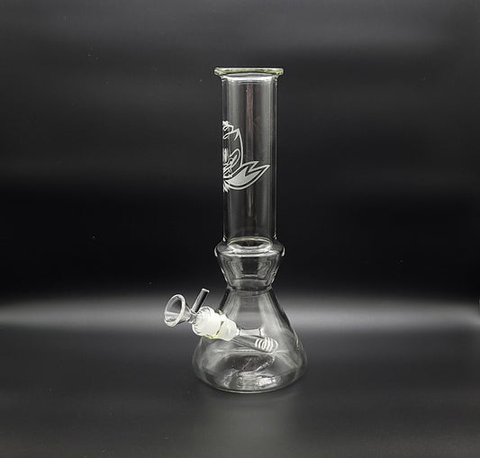 10" Oregon Ducks Sandblasted Beaker