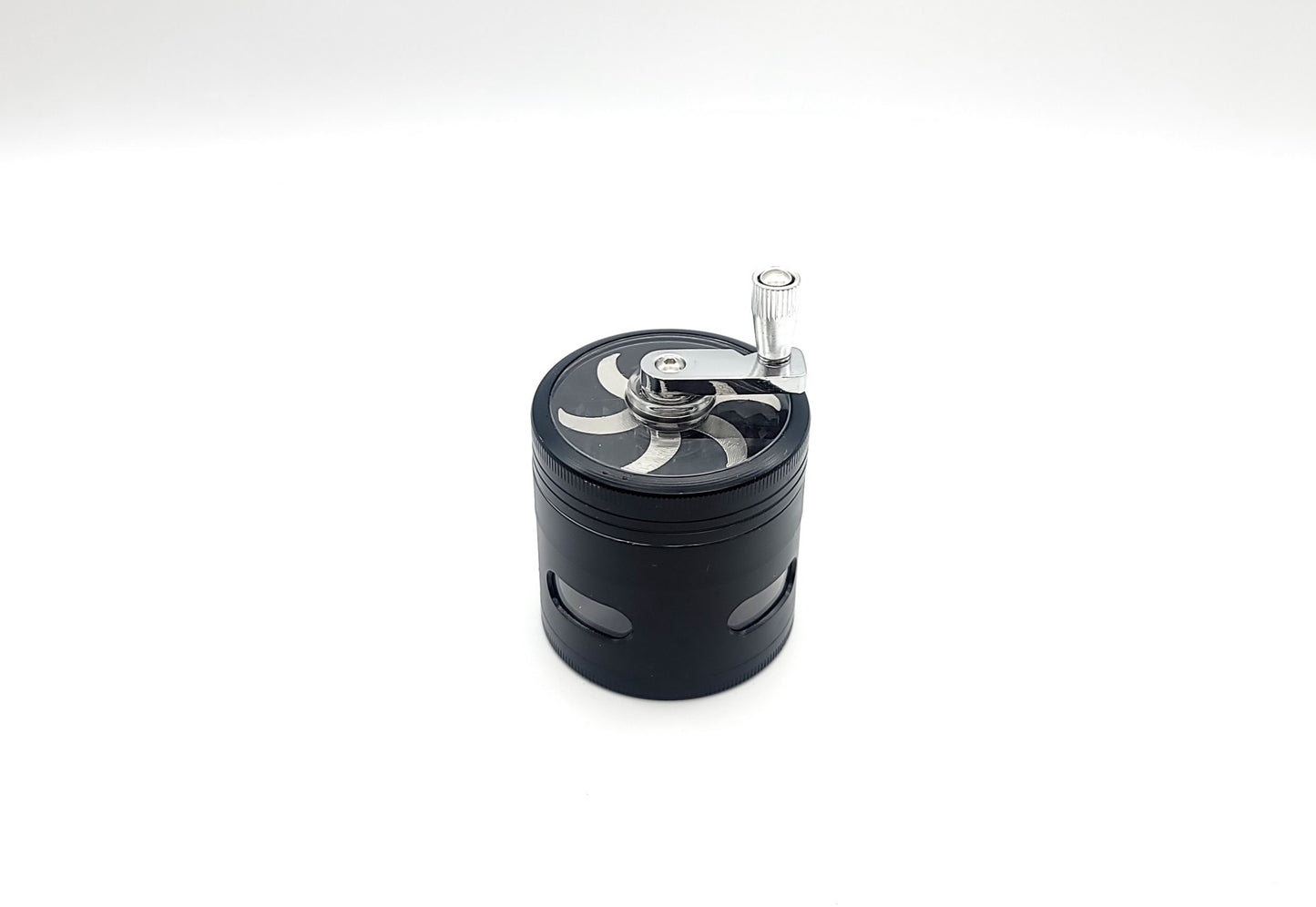 4 Part 53mm Herb Grinder with Handle Window