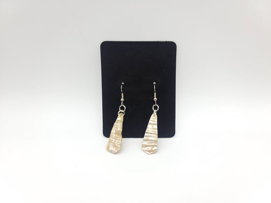 Abulone Earrings by Steven Valencia