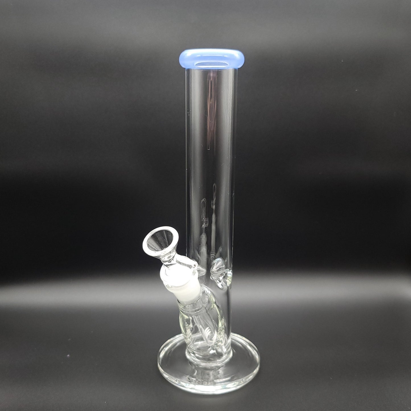 9.5" Colored Rim Straight Tube