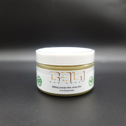 Cali Raw Green - Lavender Mint Hemp Salve 2000MG