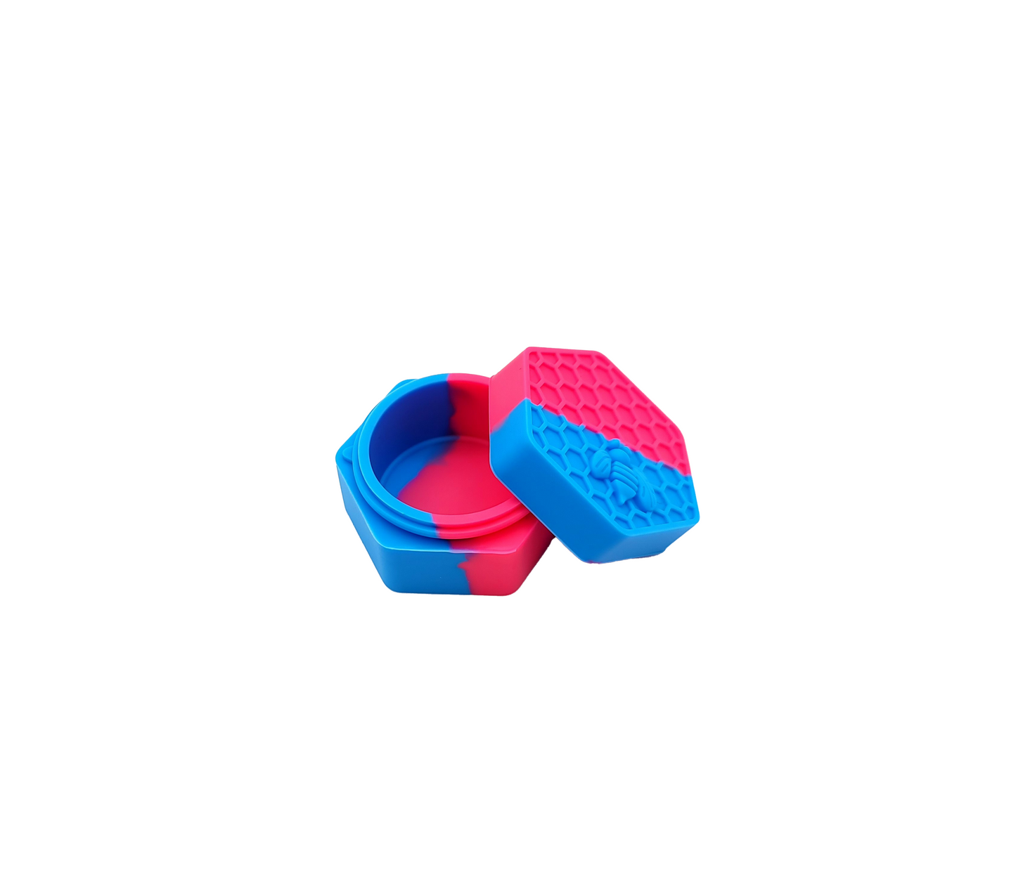 26ml Honeycomb Hexagon Silicone Wax Container