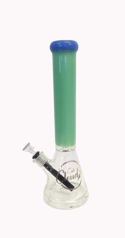 15” Color Tube Beaker with Ice Catcher by Cali CloudX