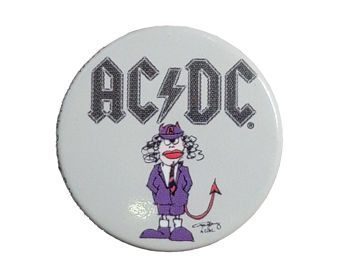 AC/DC Pin, 1"