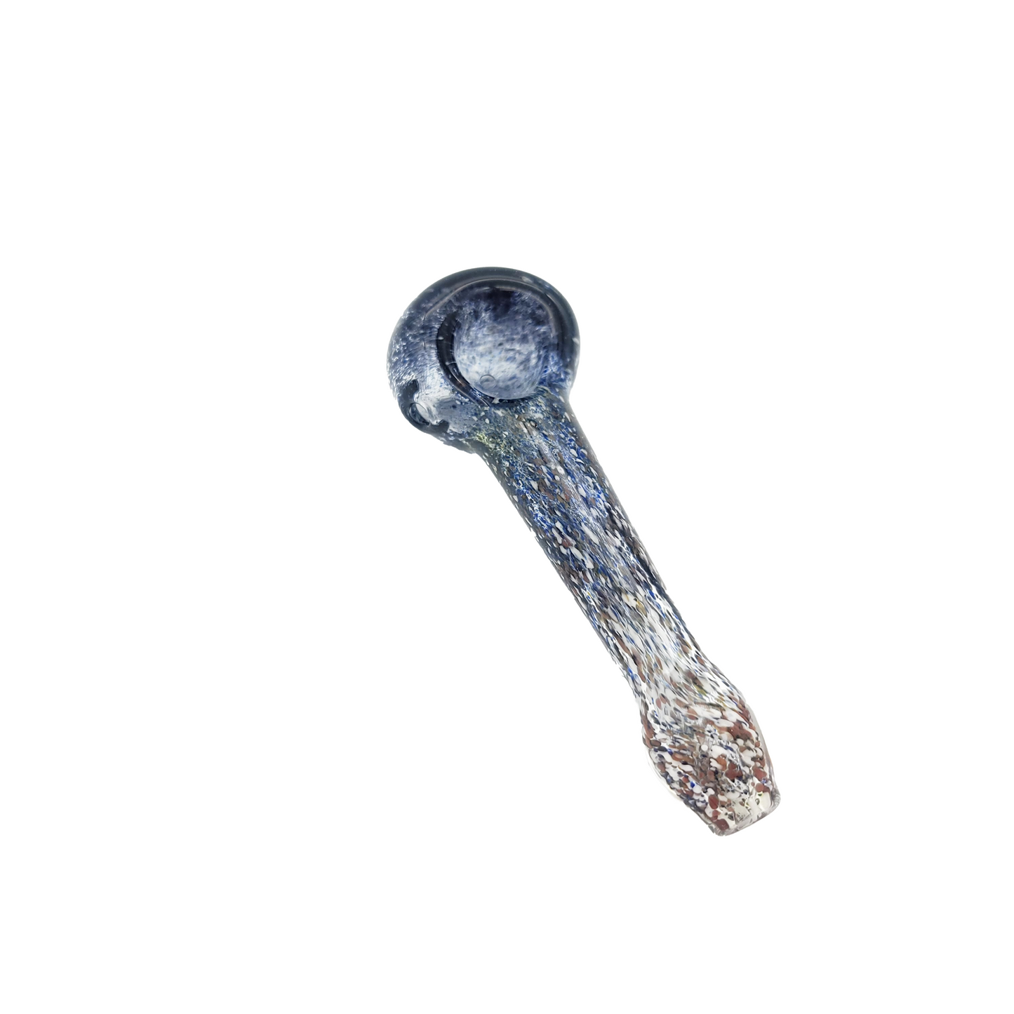 Blue Confetti Frit Spoons