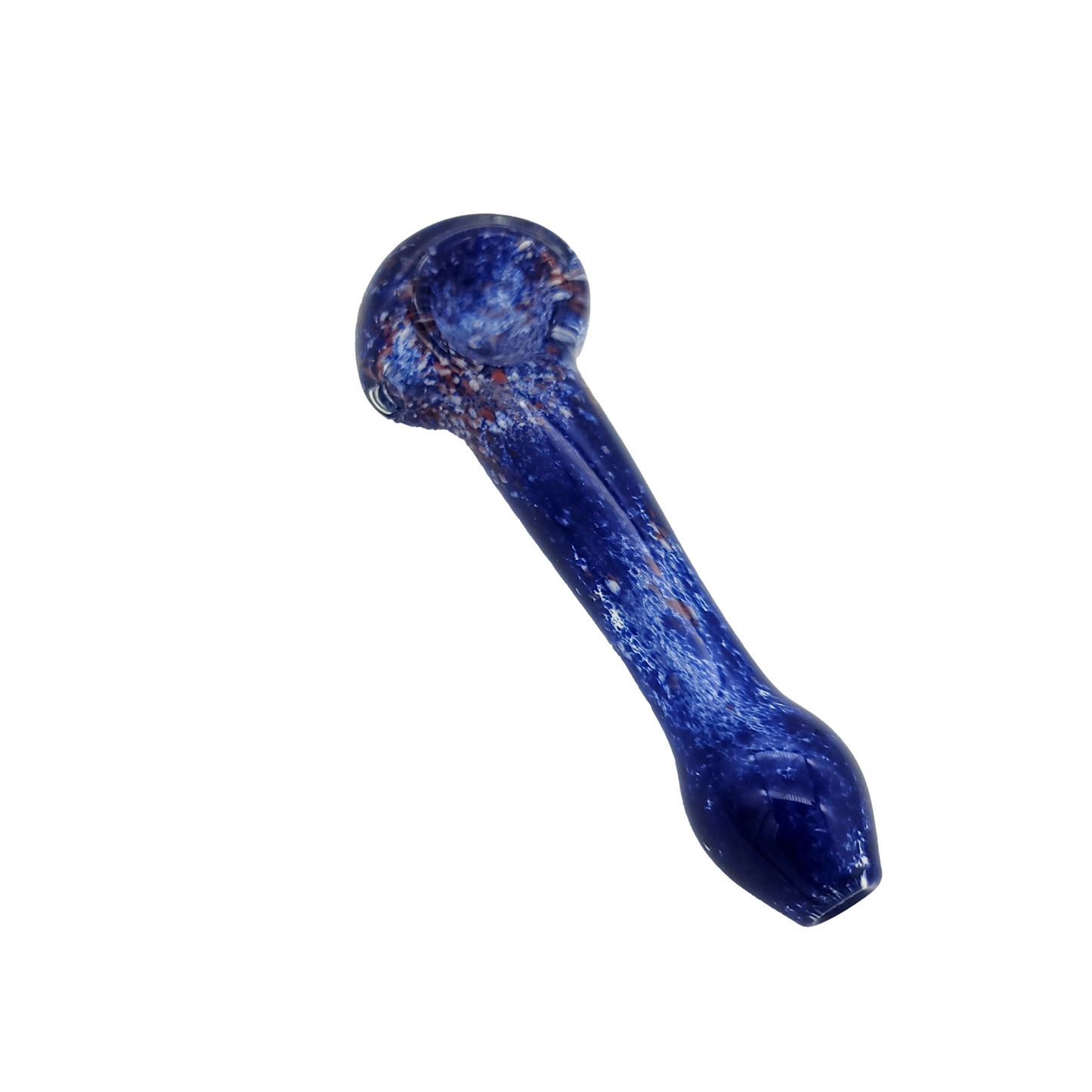 Blue Confetti Frit Spoons