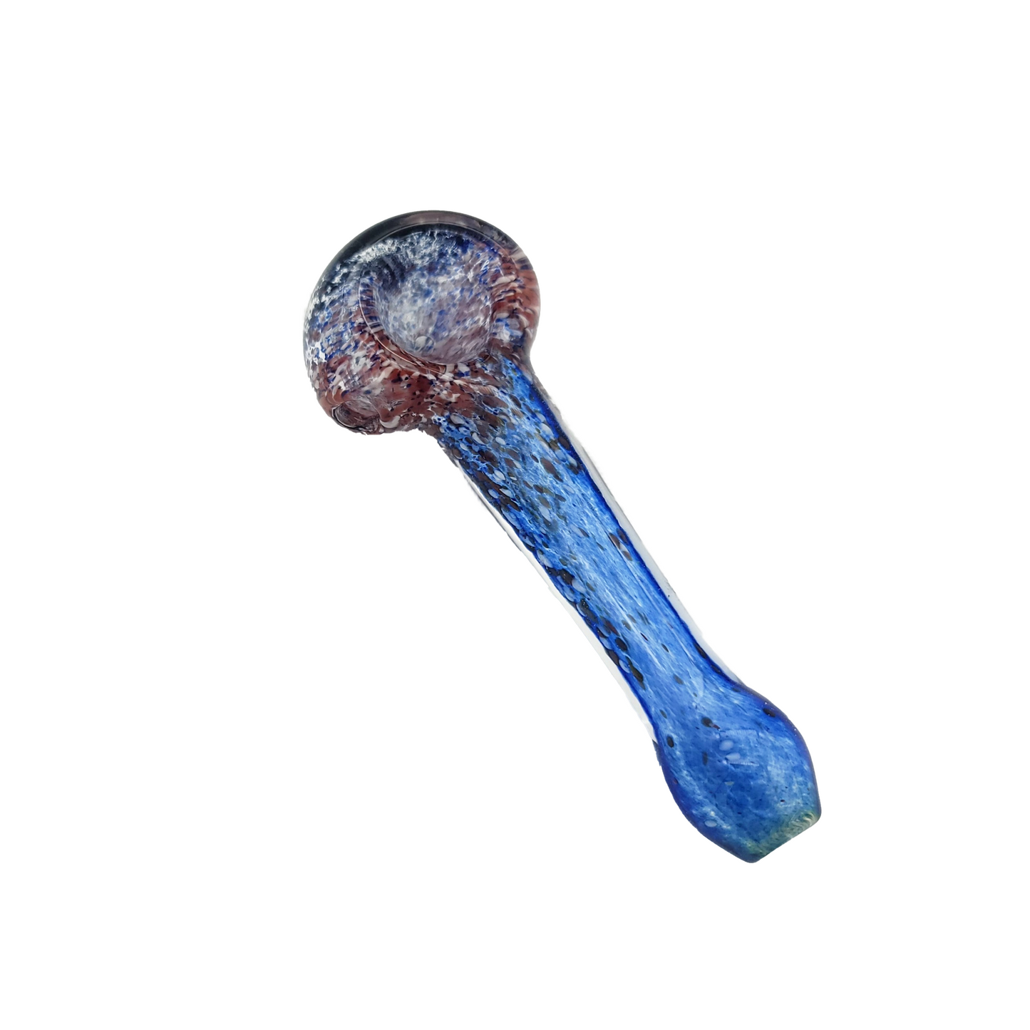 Blue Confetti Frit Spoons