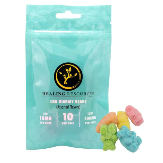 Healing Resources CBD Gummy Bears 100mg