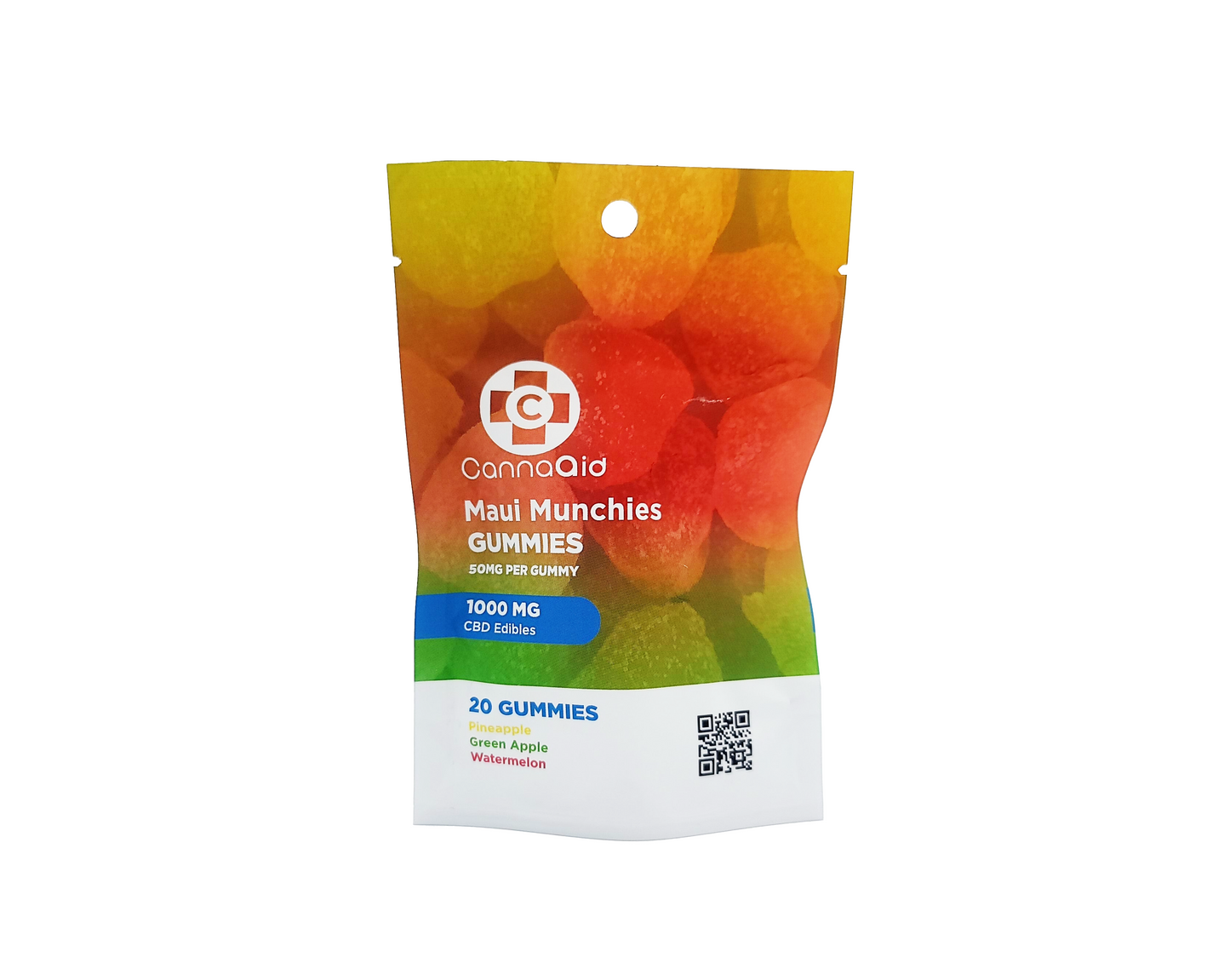 CannaAid - Maui Munchies CBD Gummies 20ct 1000mg