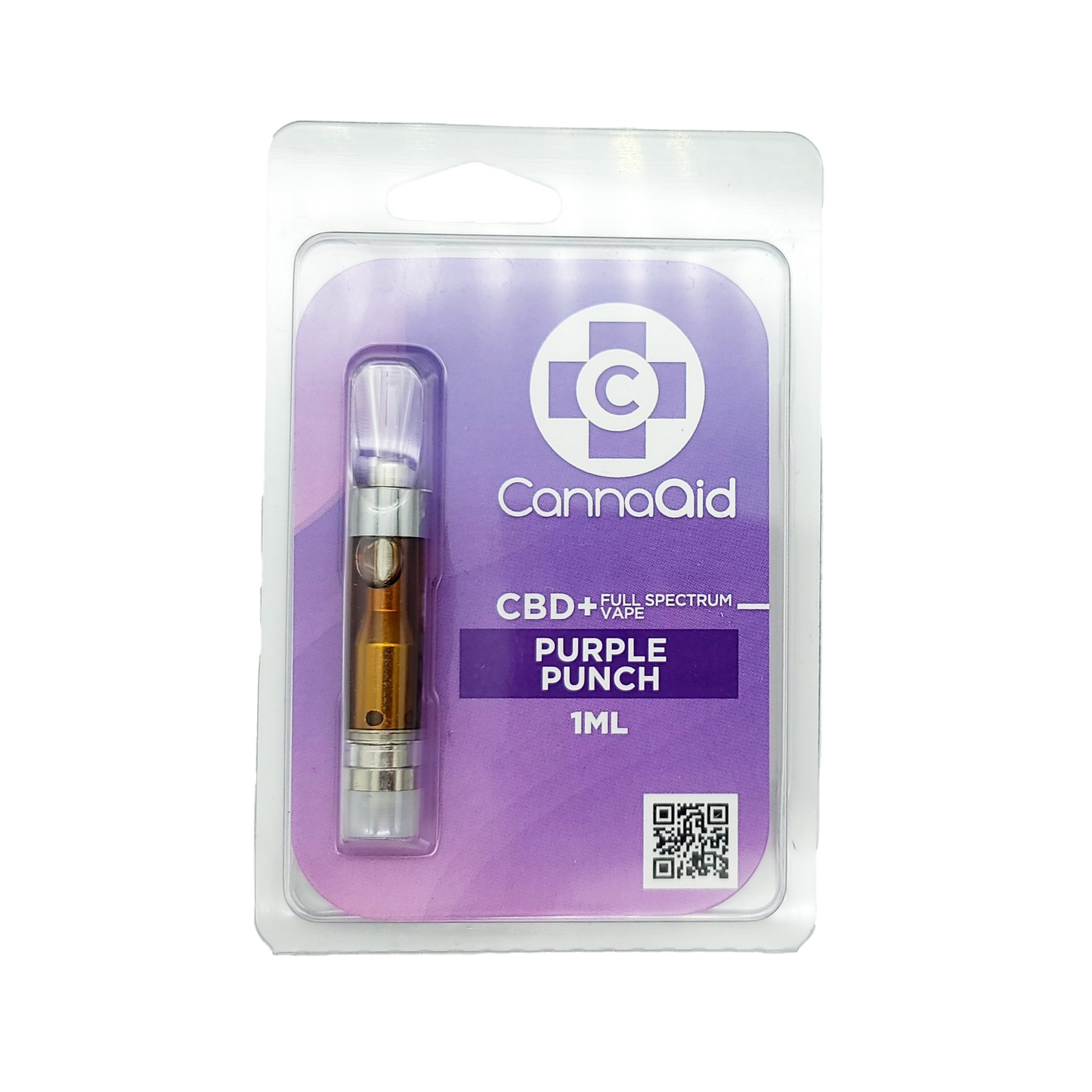 CannaAid Full Spectrum CBD Vape - Purple Punch